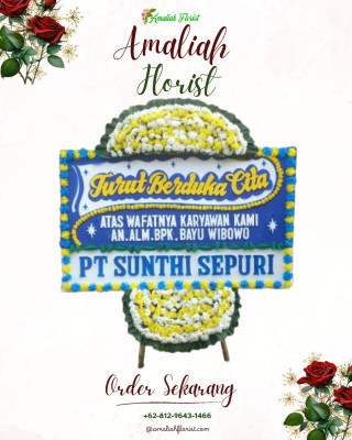Papan Bunga Duka di Yenggelo