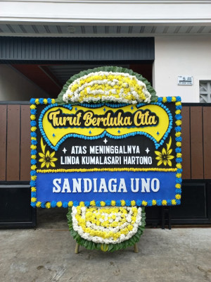 Papan Bunga Duka di Yenggelo