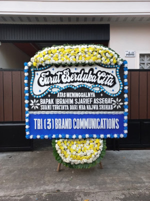 Papan Bunga Duka di Yenggelo